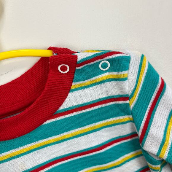 Vintage McKids Striped Long Sleeve Top 18 Months - Picture 3 of 7